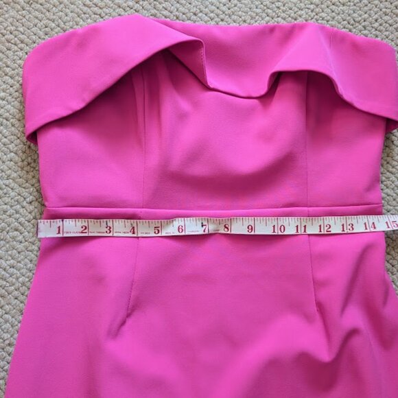 NEW w/tags Zorianna midi dress in pink shock  8/M (comes a little narrow) - Picture 7 of 11